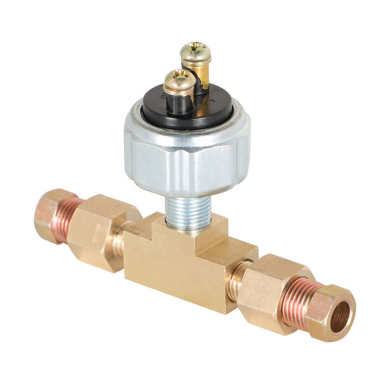 DURAFORCE Hydraulic Brake Light Switch In Line Universal ABS Metal Low Pressure