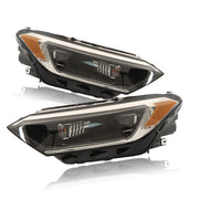 DURAFORCE Left Headlight For 2019-2023 Volkswagen Jetta Projector LED w/DRL Clear
