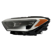 DURAFORCE Left Headlight For 2019-2023 Volkswagen Jetta Projector LED w/DRL Clear