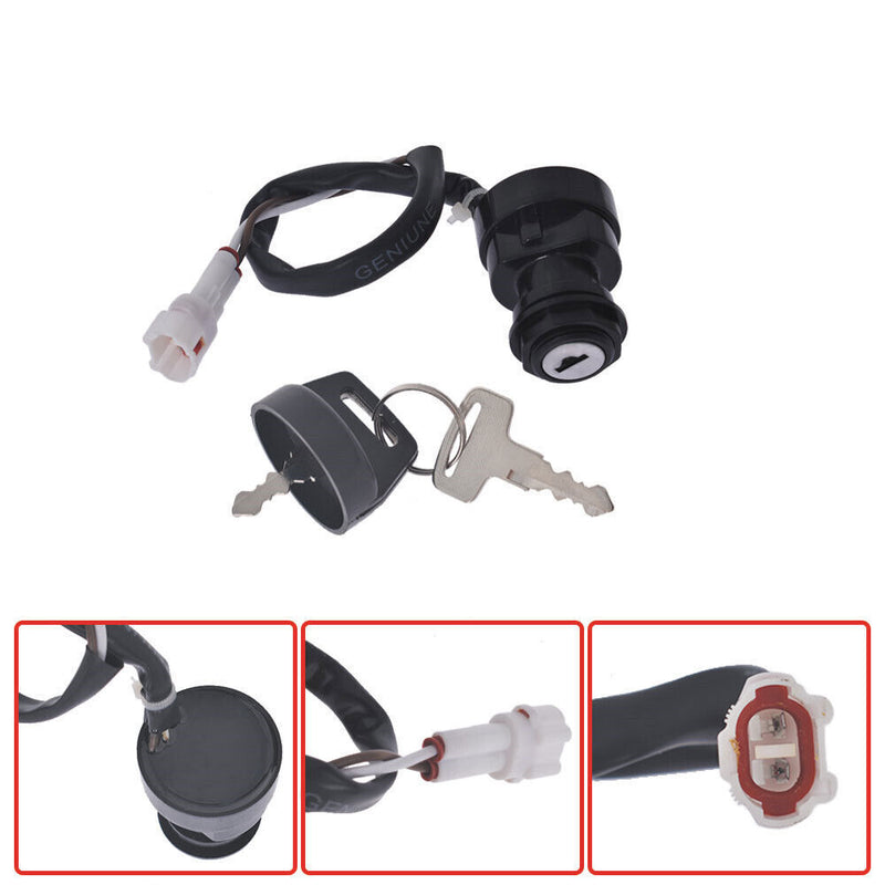 DURAFORCE IGNITION KEY SWITCH for YAMAHA Warrior YFM350 350 2002 2003 2004 ATV NEW