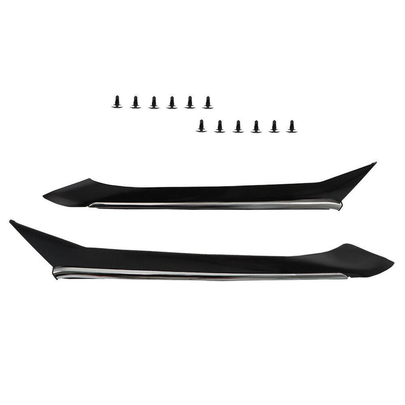 DURAFORCE Rear Right & Left Side Pillar Molding Trim For 2016-2021 NISSAN MAXIMA