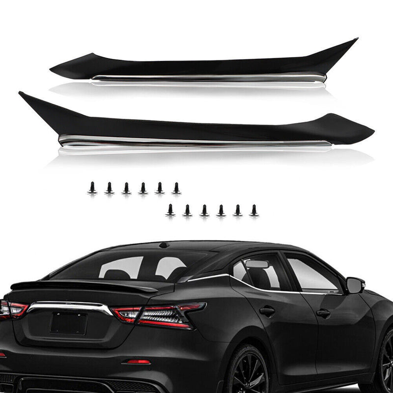 DURAFORCE Rear Right & Left Side Pillar Molding Trim For 2016-2021 NISSAN MAXIMA