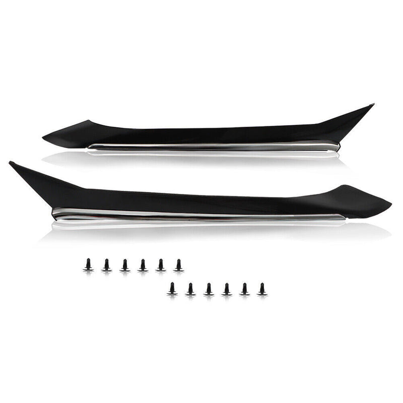 DURAFORCE Rear Right & Left Side Pillar Molding Trim For 2016-2021 NISSAN MAXIMA