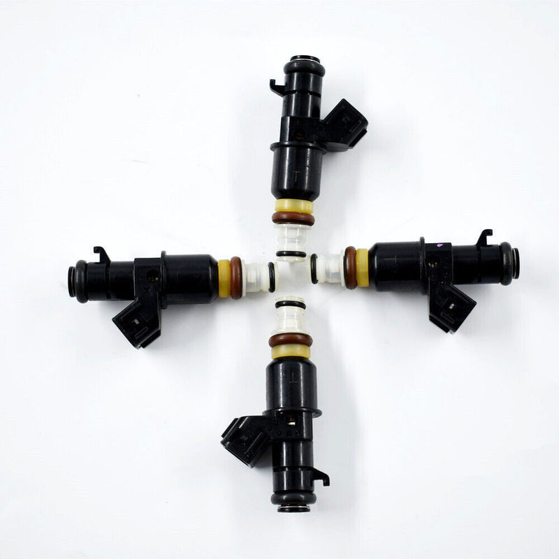 DURAFORCE Fuel Injectors For 2002-2004 Honda CRV CR-V 2.4L L4 4Pcs 16450-PPA-A01