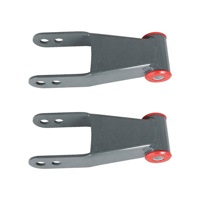 DURAFORCE 2" Rear Lowering Drop Shackles Kit For 1997-2003 Ford F-150 2WD 4WD 2PCS