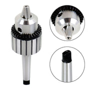 DURAFORCE 5/8" Capacity Heavy Drill Chuck With K32 Chuck Key & MT2 Shank 2 Morse Taper"