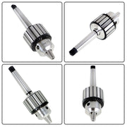 DURAFORCE 5/8" Capacity Heavy Drill Chuck With K32 Chuck Key & MT2 Shank 2 Morse Taper"