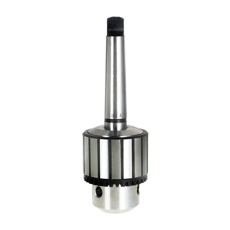 DURAFORCE 5/8" Capacity Heavy Drill Chuck With K32 Chuck Key & MT2 Shank 2 Morse Taper"