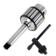 DURAFORCE 5/8" Capacity Heavy Drill Chuck With K32 Chuck Key & MT2 Shank 2 Morse Taper"