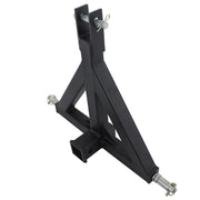 DURAFORCE 3 Point 2'' Trailer Receiver Hitch Tow Drawbar Category 1 Tractor Adapter