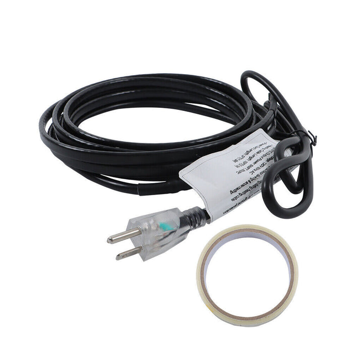 DURAFORCE For Pipe Freeze Protection Heat Tape 120V For Water Pipes,Heating Cable 10 Feet