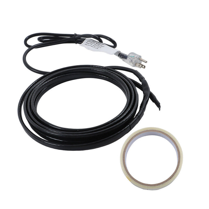 DURAFORCE For Pipe Freeze Protection Heat Tape 120V For Water Pipes,Heating Cable 10 Feet