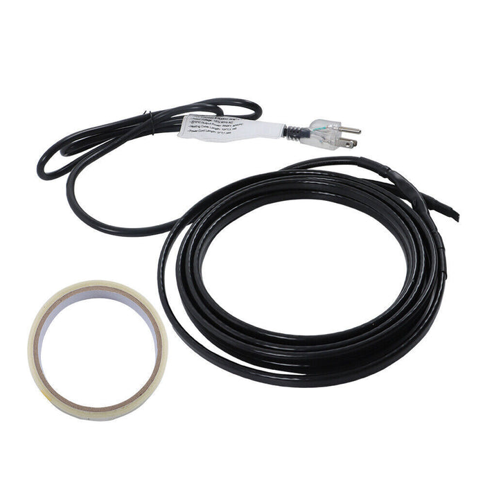 DURAFORCE For Pipe Freeze Protection Heat Tape 120V For Water Pipes,Heating Cable 10 Feet