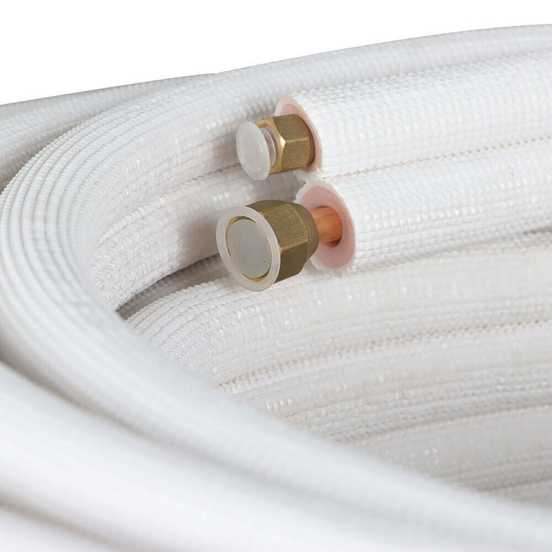 DURAFORCE 50 Feet Install Kit For Mini Split Heat Pump Systems 1/4"-3/8" Dia. Pipe New