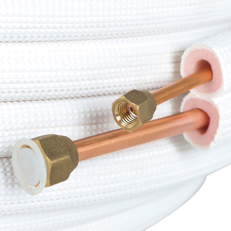 DURAFORCE 50 Feet Install Kit For Mini Split Heat Pump Systems 1/4"-3/8" Dia. Pipe New