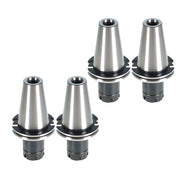 DURAFORCE CAT50-ER32 COLLET CHUCK 4" Gage Length 4 CHUCKS Tool Holder Set