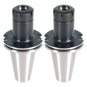 DURAFORCE CAT50-ER32 COLLET CHUCK 4" Gage Length 4 CHUCKS Tool Holder Set