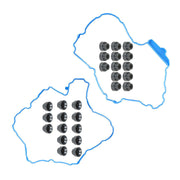 DURAFORCE For Buick Cadillac Chevrolet Pontiac Saturn 3.6L Valve Cover Gasket Set