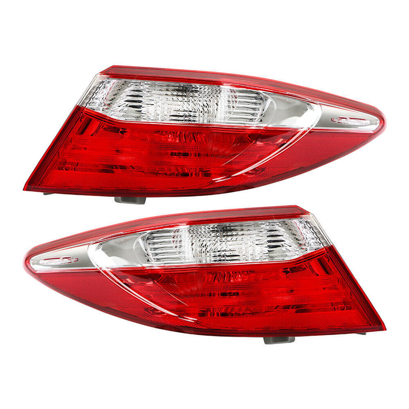 DURAFORCE A Pair Outer Tail Lights Left+Right Side For 2015 2016 2017 Toyota Camry Halogen