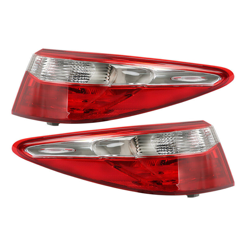 DURAFORCE A Pair Outer Tail Lights Left+Right Side For 2015 2016 2017 Toyota Camry Halogen