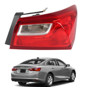DURAFORCE Passenger RH Side For 2016-2021 Chevy Malibu Outer Tail Light Brake Lamp