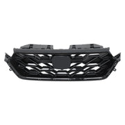 DURAFORCE Front Upper Grille For 23-2024 Honda CRV CR-V Sport Hybrid Glossy Black