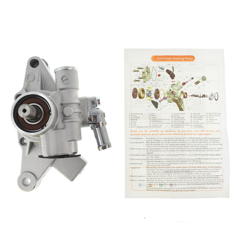 DURAFORCE Power Steering Pump For 1997-2001 Honda Civic CRV CR-V Acura EL 55-5711