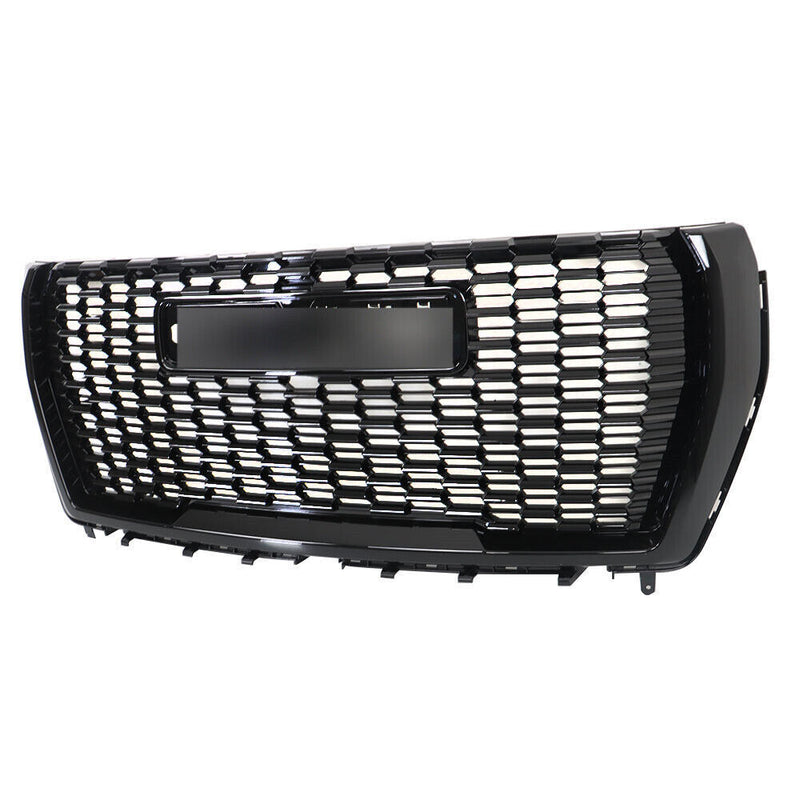 DURAFORCE Fron Upper Grille For 2021 2022 Gmc Yukon XL Denali Black Grill 84835783