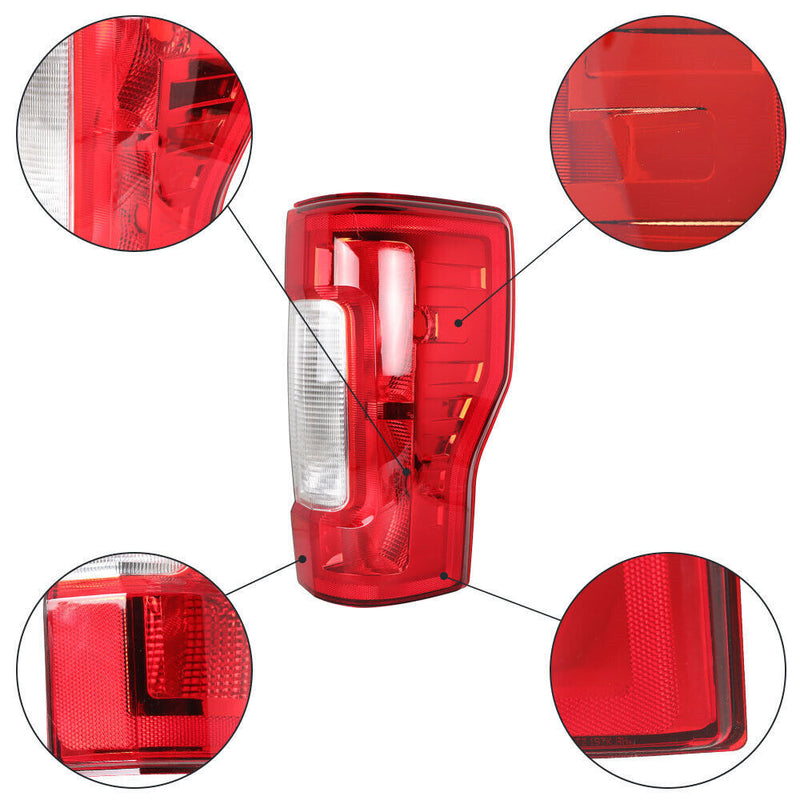 DURAFORCE Rear Tail Light Fit For 2017-2019 Ford F250 F350 Brake Lamp Passenger Right Side