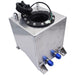 DURAFORCE 2.5 Gallon / 10L Fuel Cell Tank Aluminum Racing Drift W/ Level Sender
