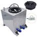 DURAFORCE 2.5 Gallon / 10L Fuel Cell Tank Aluminum Racing Drift W/ Level Sender