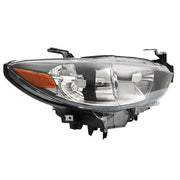 DURAFORCE Right Headlight For 2014-2017 Mazda 6 Halogen Headlamp Black Housing