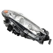 DURAFORCE Right Headlight For 2014-2017 Mazda 6 Halogen Headlamp Black Housing