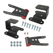 DURAFORCE Drop Shackles Hangers Lowering Kit 2"-4" For 1994-02 Dodge Ram 2500 3500