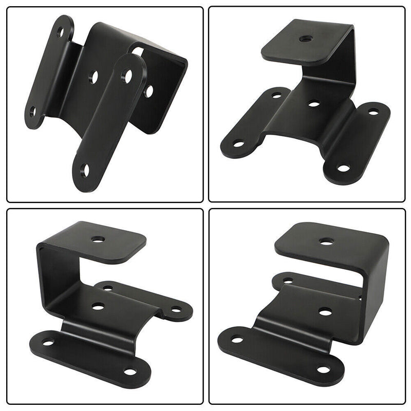 DURAFORCE Drop Shackles Hangers Lowering Kit 2"-4" For 1994-02 Dodge Ram 2500 3500
