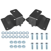 DURAFORCE Rear Axle Drop Hanger 2"Lowering Kit For 99-06 GMC Sierra Silverado 1500