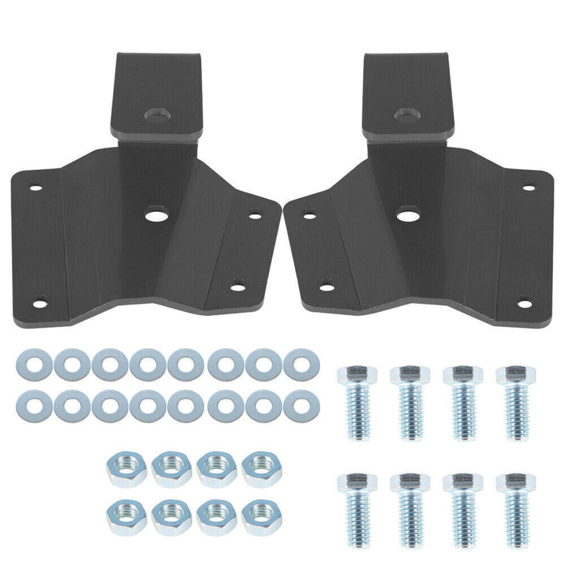 DURAFORCE Rear Axle Drop Hanger 2"Lowering Kit For 99-06 GMC Sierra Silverado 1500