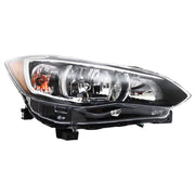 DURAFORCE Right Headlight For 2017-2018 Subaru Impreza/Crosstrek Halogen Chrome