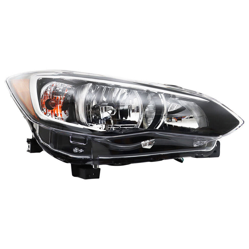 DURAFORCE Right Headlight For 2017-2018 Subaru Impreza/Crosstrek Halogen Chrome