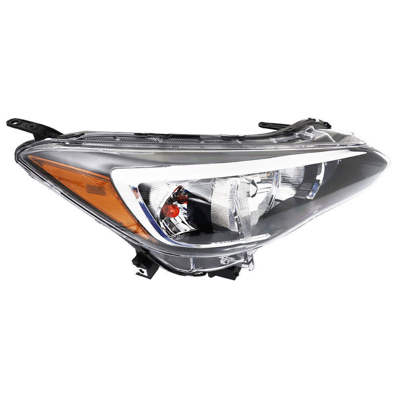 DURAFORCE Right Headlight For 2017-2018 Subaru Impreza/Crosstrek Halogen Chrome