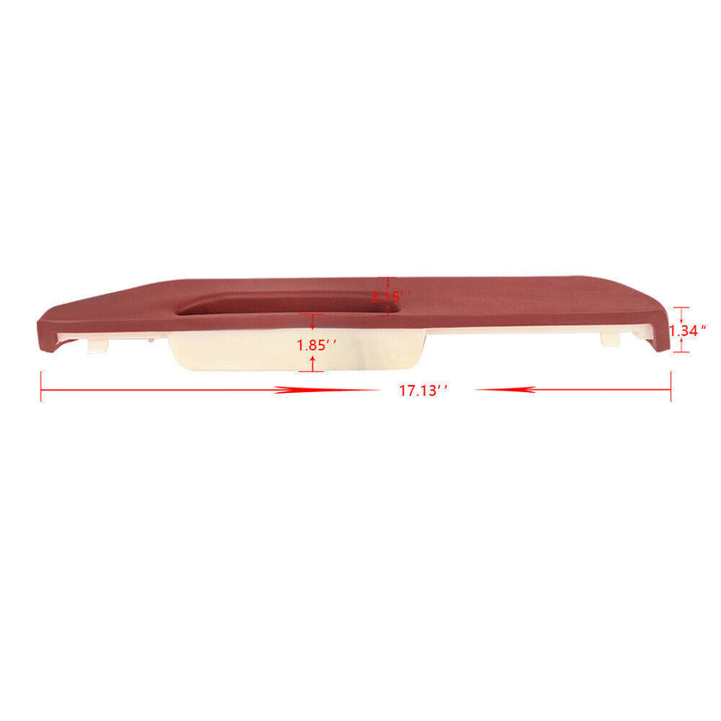 DURAFORCE Left Driver Side Front Armrest Red For 1990-1994 Chevrolet GMC 15615021