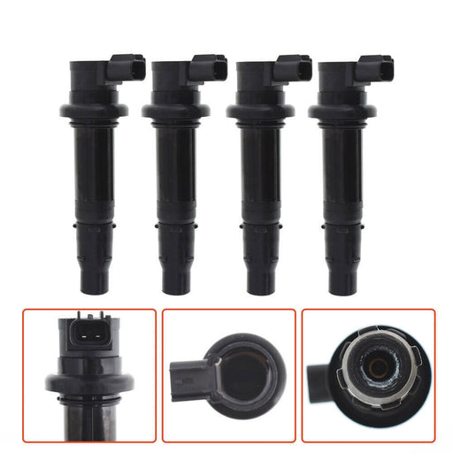 DURAFORCE For Yamaha YZF-R6 R6 YZF-R6S R6S YZF-R1 R1 FZ1 VMAX 1700 4 PACK IGNITION COILs