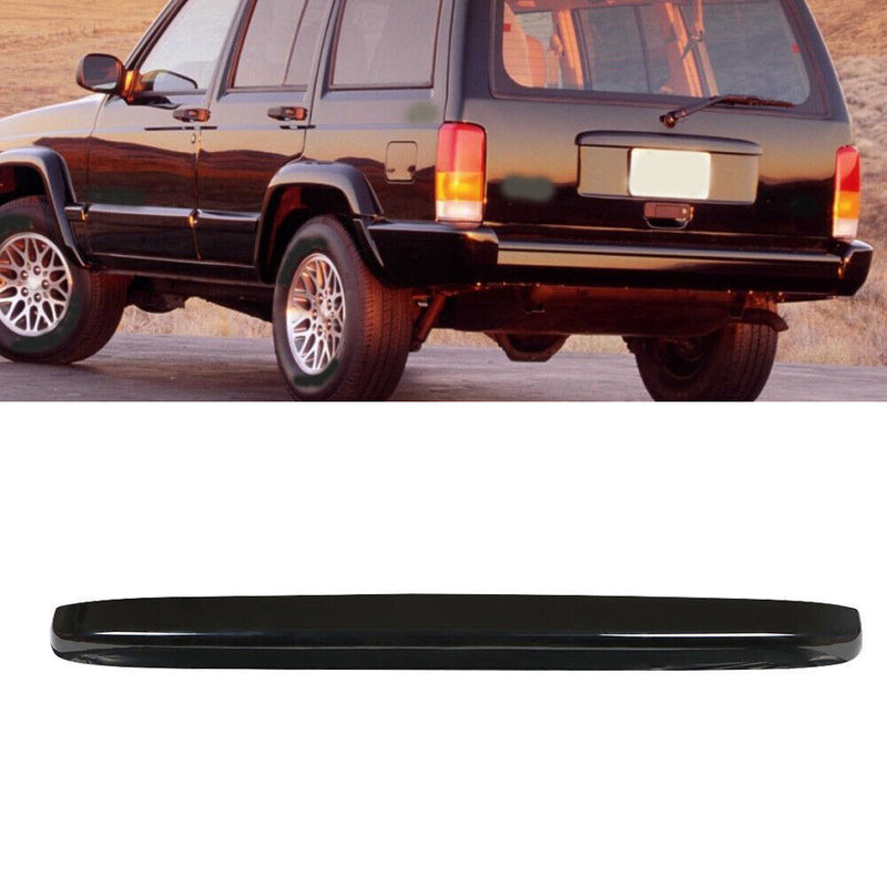 DURAFORCE Rear License Plate Lamp Light Cover For 1997-2001 Jeep Cherokee Black