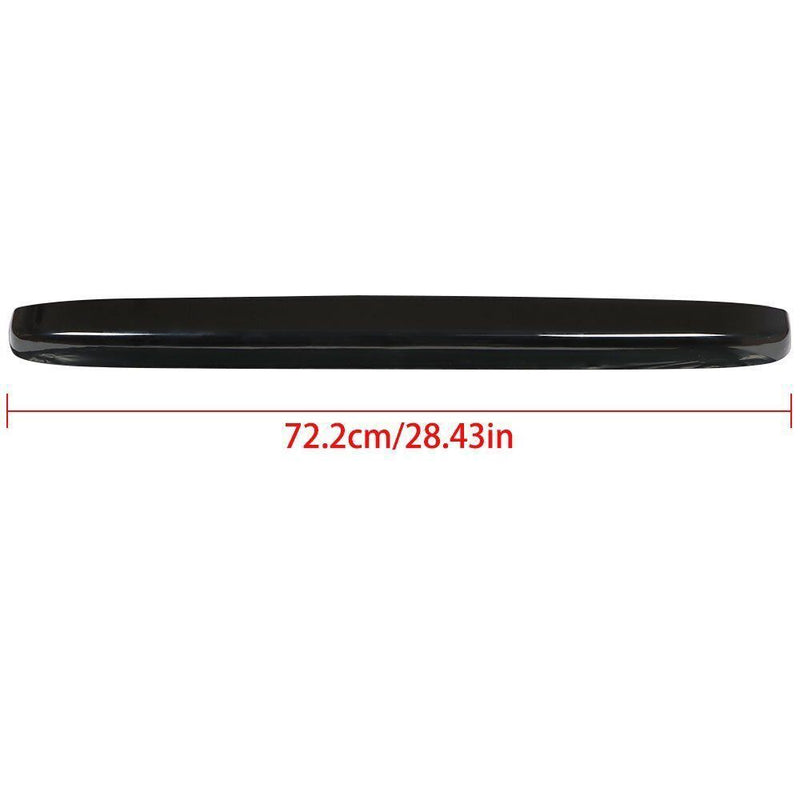 DURAFORCE Rear License Plate Lamp Light Cover For 1997-2001 Jeep Cherokee Black