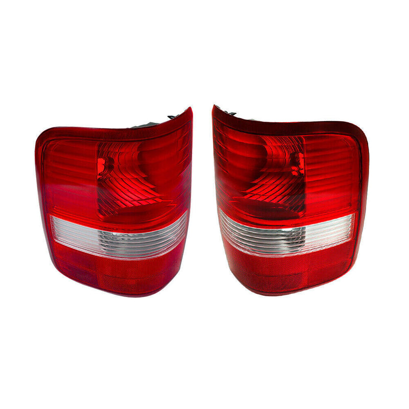DURAFORCE Rear Left+Right Side Tail Lights Brake Lamp For 04-08 Ford F-150 Halogen