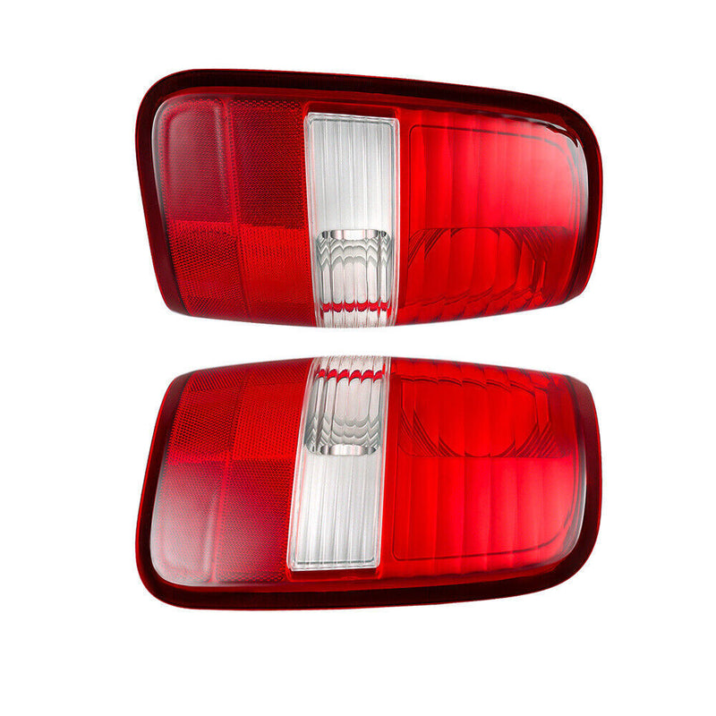 DURAFORCE Rear Left+Right Side Tail Lights Brake Lamp For 04-08 Ford F-150 Halogen