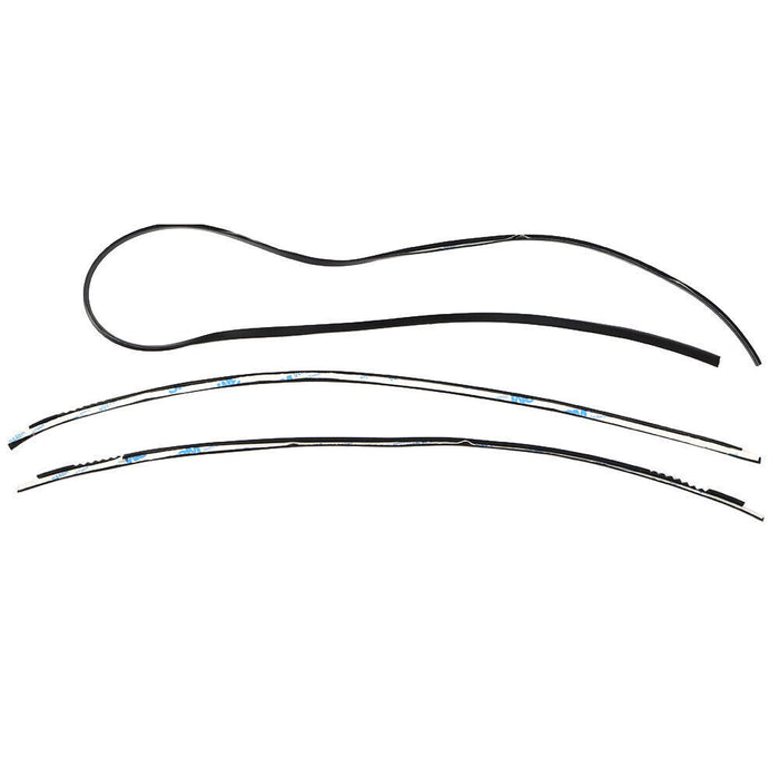 DURAFORCE Front Hood Scoop Bulge Kit For 2014-2021 Toyota Tundra Black Plastic