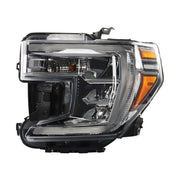 DURAFORCE Left Side Headlights For 2019-21 GMC Sierra 1500 Halogen W/o LED Signal