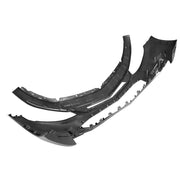 DURAFORCE Front Bumper Cover & Grille Fog Lights Assembly For 2012-2014 Ford Focus