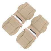 DURAFORCE Front Driver Passenger Seat Cover For Acura RDX 2007-2012 Leather Tan